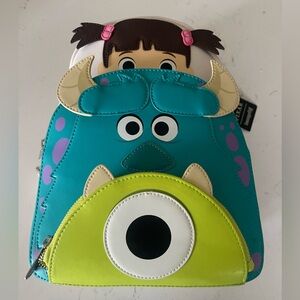 Disney Loungefly Monster Inc. 20th Anniversary Mini Backpack - BNWT
